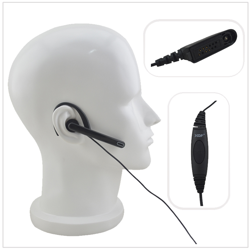 Wired Earphone Mic - Een-Wired Radio Oortelefoon G-Loop Boom Mic