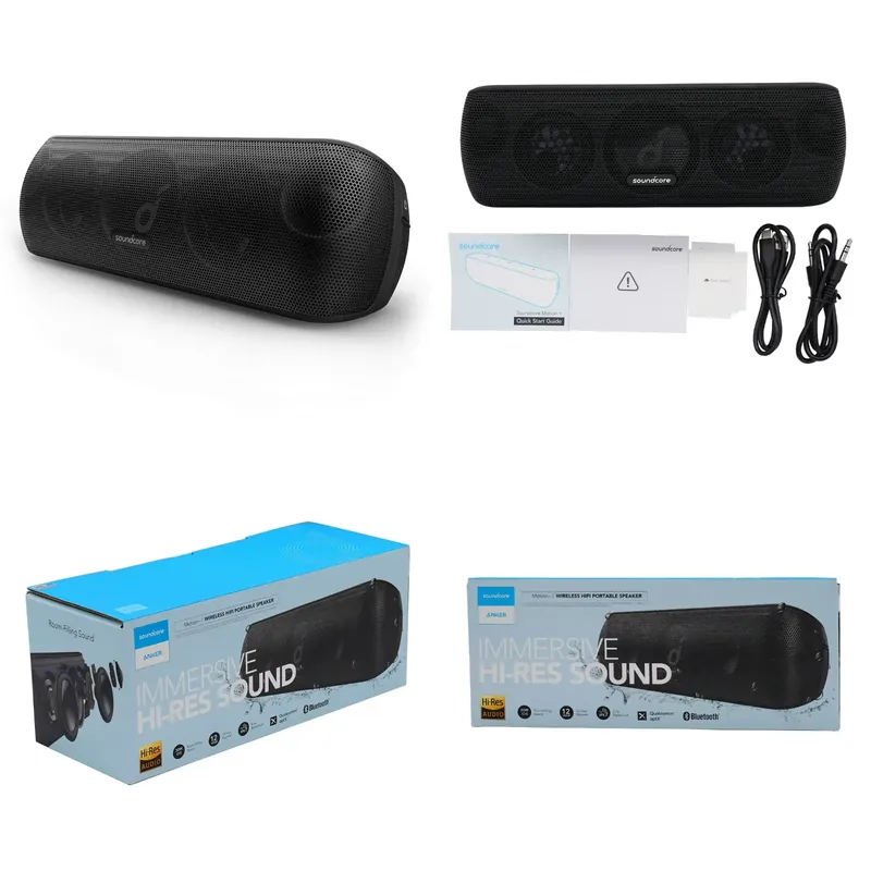 Anker Speaker Soundcore Motion+ - Anker Soundcore Motion+ Bluetooth Speaker Draadloze