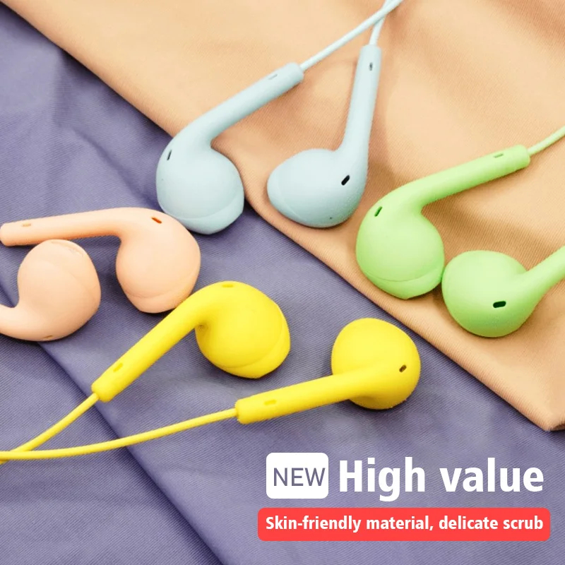 Wired Earphone Mic - 1/2/3/4 Stuks Universele 3.5mm Stereo In-Ear