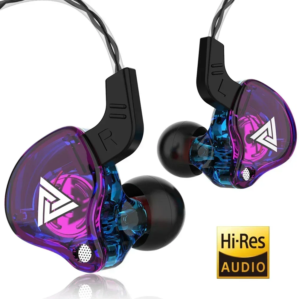 Wired Earphone Mic - NIEUWE QKZ AK6 Koper Driver HiFi