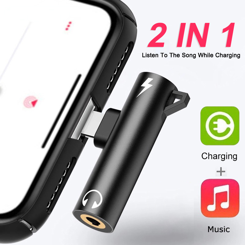 2-in-1 audio-oplaadhoofdtelefo - Earphone Splitter Jack recensie en prijs