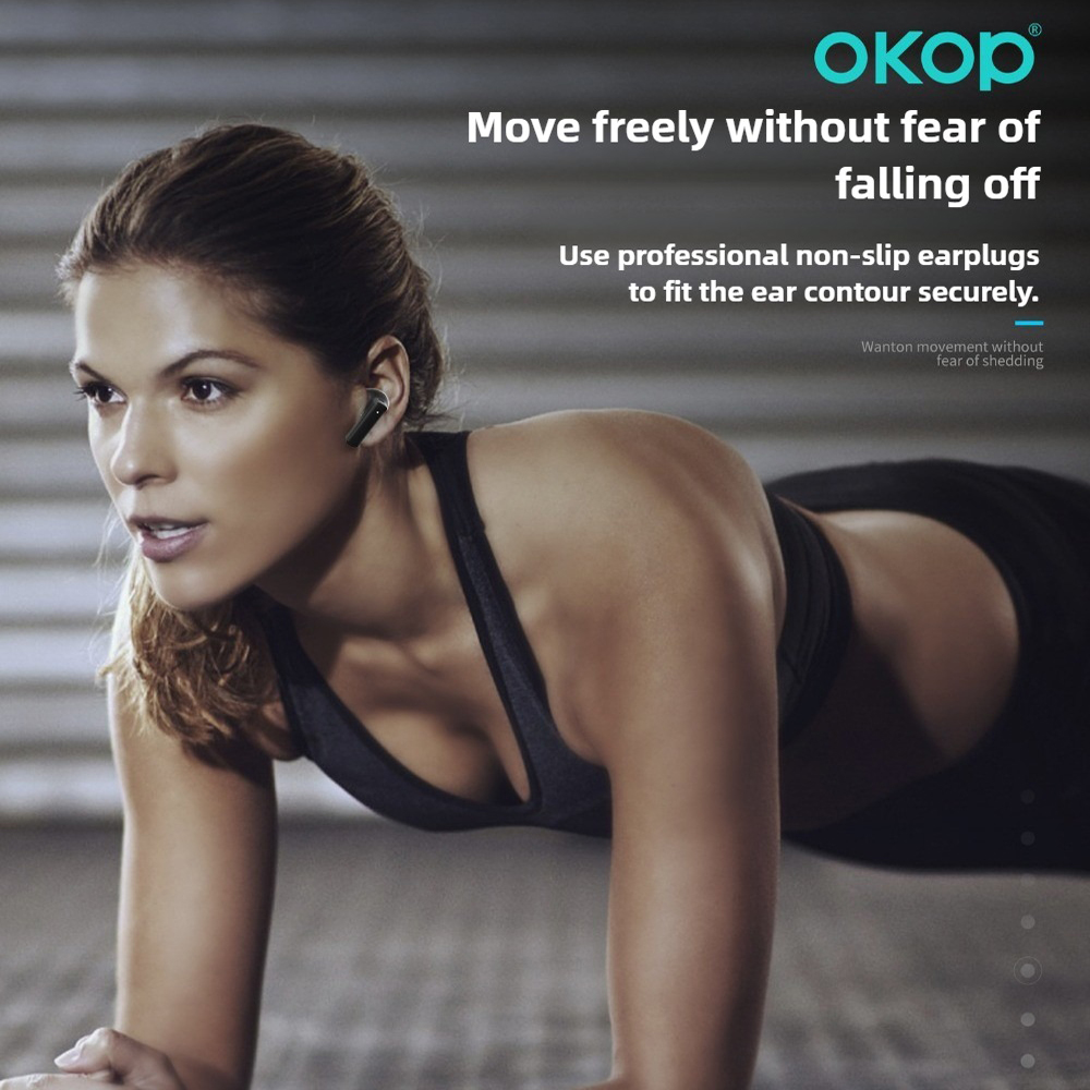 OKOP AI-headset, draadloze Blu - Usb C Earphone recensie en prijs