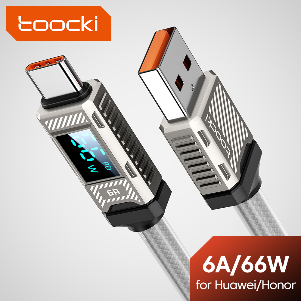 Toocki PD 66W USB C Kabel 6A D - Usb C Earphone recensie en prijs
