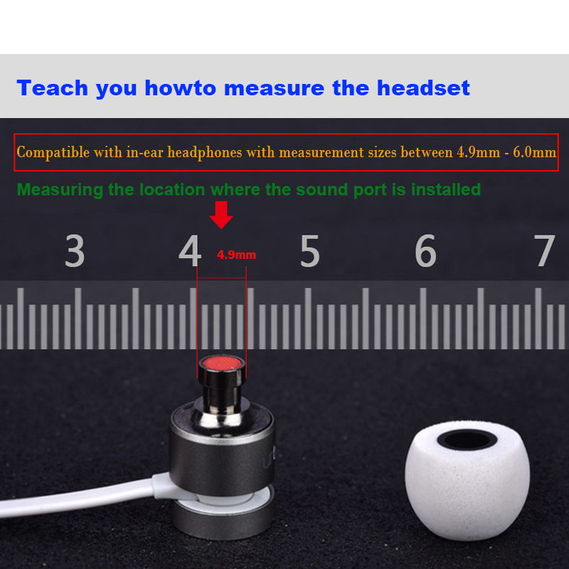 1 Paar Anjirui Memory Foam Oor - Earphone Foam Tip recensie en prijs