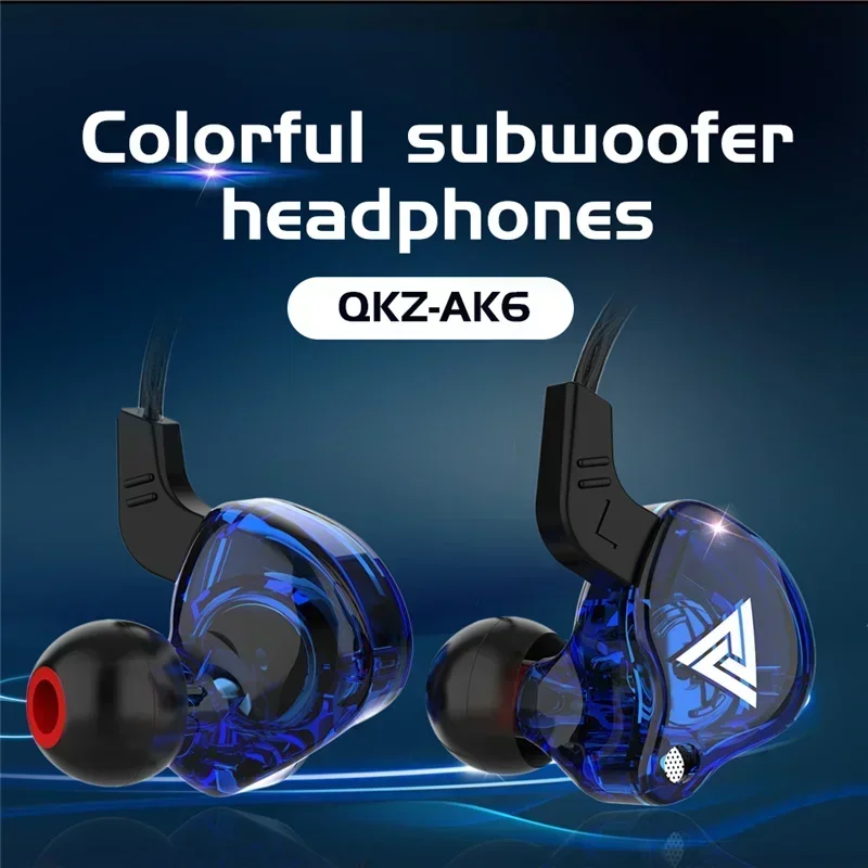 NIEUWE QKZ AK6 Koper Driver Hi - Wired Earphone Mic recensie en prijs