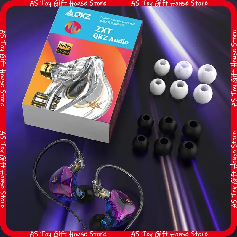 QKZ ZXT In-ear bedrade hoofdte - Wired Earphone Mic recensie en prijs