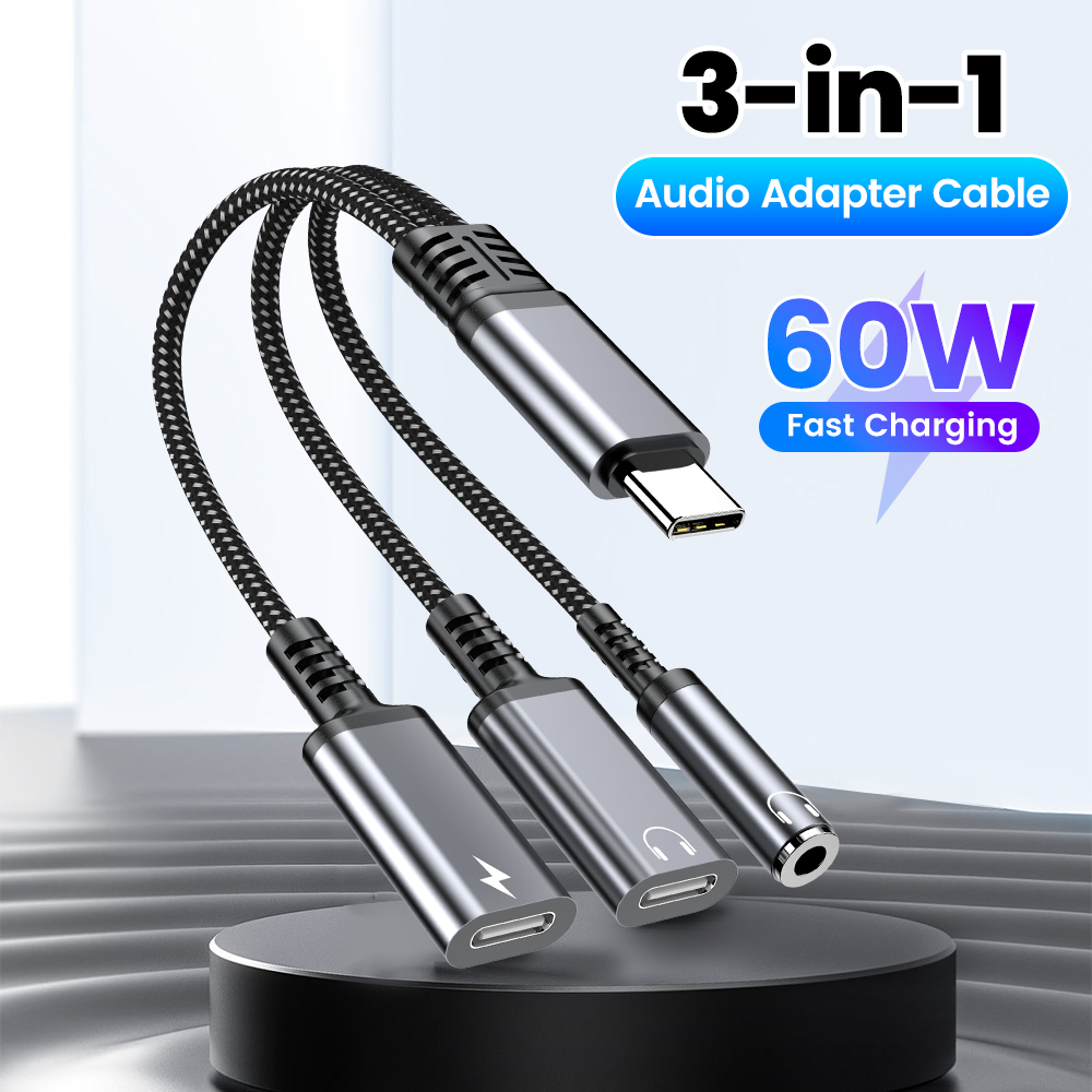 Type C Audio Adapter Kabel 3in - Earphone Splitter Jack recensie en prijs