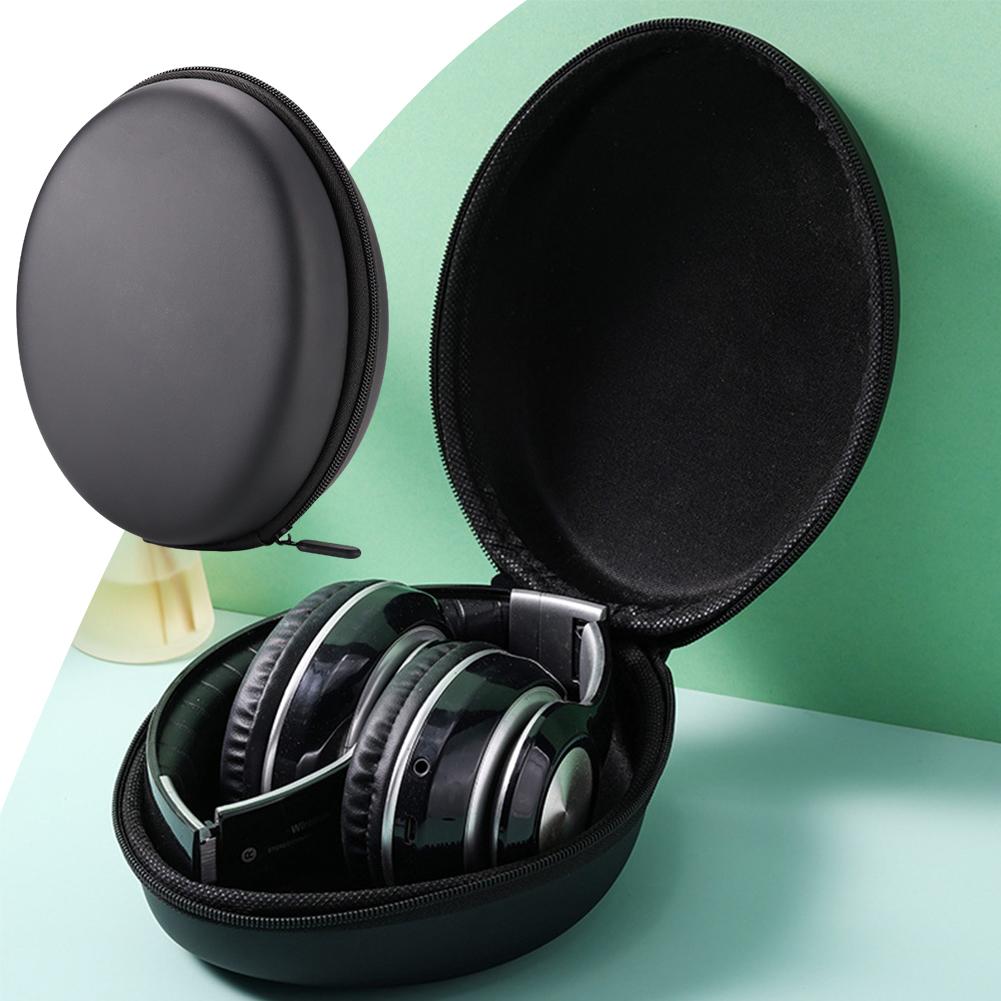 Opbergtas voor oortelefoon PU  - Headphone Case Hard recensie en prijs