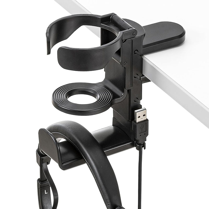 Bureau bekerhouder met hoofdte - Headphone Stand Desk recensie en prijs